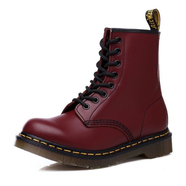 selling genuine leather couple martin boots most popular england retro style high help tooling shoes round head men women leather boots, Black
selling genuine leather couple martin boots most popular england retro style high help tooling shoes round head men women leather boots, Black