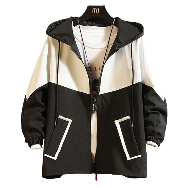 men jas losse hooded men jassen and jassen color pactwork rits jas streetwear coat clothing, Black;brown
men jas losse hooded men jassen and jassen color pactwork rits jas streetwear coat clothing, Black;brown