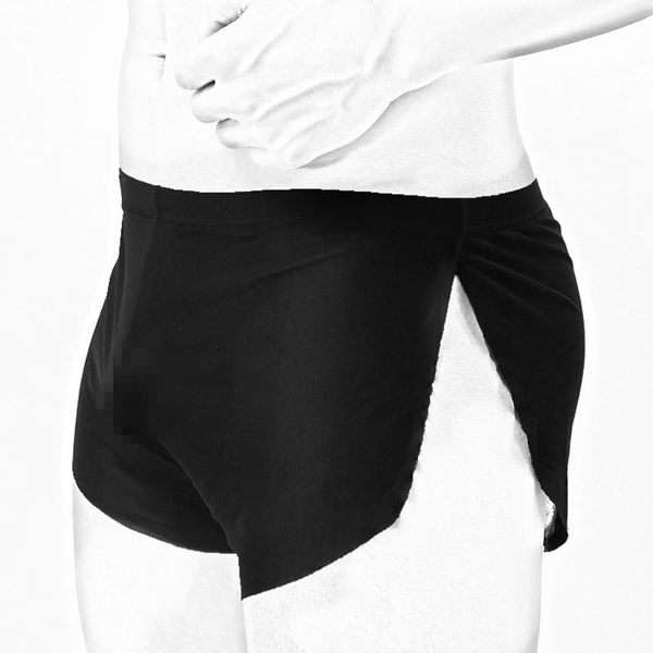 mens sheer see through boxer briefs underwear lingerie breathable mesh shorts trunks underpants sleepwear, Black;white
mens sheer see through boxer briefs underwear lingerie breathable mesh shorts trunks underpants sleepwear, Black;white