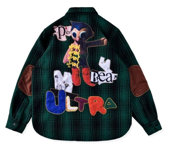 4 colors mens designer jackets fashion astro boy cpfm.xyz embroidery woolen plaid shirt jacket high street casual jackets outwear s-xl, Black;brown
4 colors mens designer jackets fashion astro boy cpfm.xyz embroidery woolen plaid shirt jacket high street casual jackets outwear s-xl, Black;brown