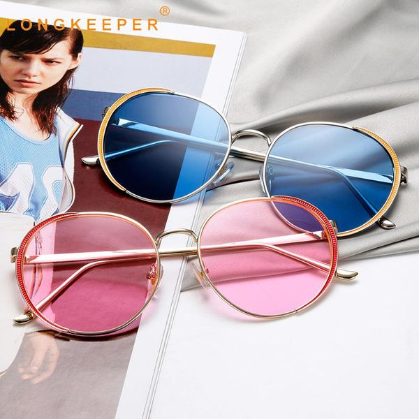 longkeeper new round sunglasses women brand design ocean color gradient luxury retro metal sun glasses gafas, White;black
longkeeper new round sunglasses women brand design ocean color gradient luxury retro metal sun glasses gafas, White;black