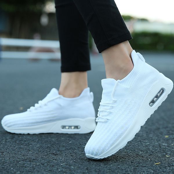 2019 running shoes sneakers women mesh breathable sewing casual shoes women flats platform zapatos de mujer, Black
2019 running shoes sneakers women mesh breathable sewing casual shoes women flats platform zapatos de mujer, Black