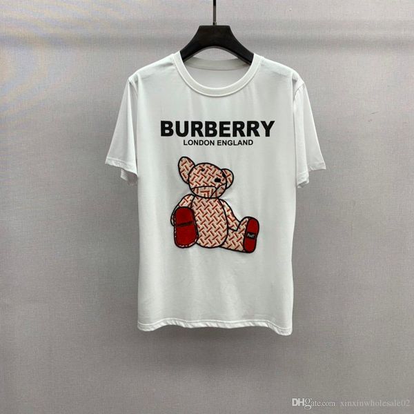 2020 british early spring summer autumn latest style cute bear print senior t-shirt men and women fashion casual blend cotton high quality, White;black
2020 british early spring summer autumn latest style cute bear print senior t-shirt men and women fashion casual blend cotton high quality, White;black