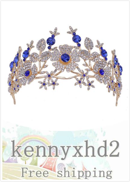 h1207 european and american popular wedding headdress crown leaves flowers inlaid with rhinestone alloy bridal crown wedding accessories, White;golden
h1207 european and american popular wedding headdress crown leaves flowers inlaid with rhinestone alloy bridal crown wedding accessories, White;golden