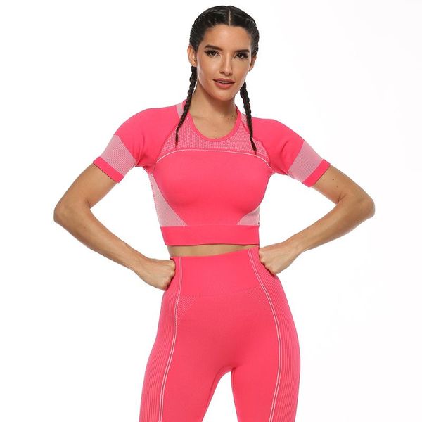 yoga outfits 2 piece set women vital seamless gym clothing exercise leggings padded sports sets fintness, White;red
yoga outfits 2 piece set women vital seamless gym clothing exercise leggings padded sports sets fintness, White;red