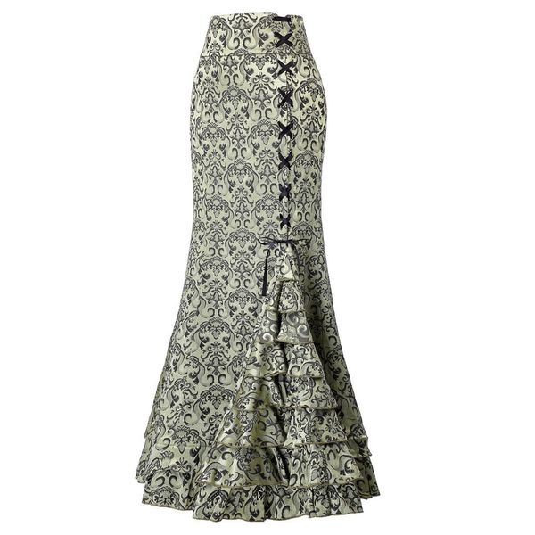 новая мода женская юбка женщины punk стиль ретро русалка vintage длинные bodycon сборки fishtail юбка 219, Black
новая мода женская юбка женщины punk стиль ретро русалка vintage длинные bodycon сборки fishtail юбка 219, Black
