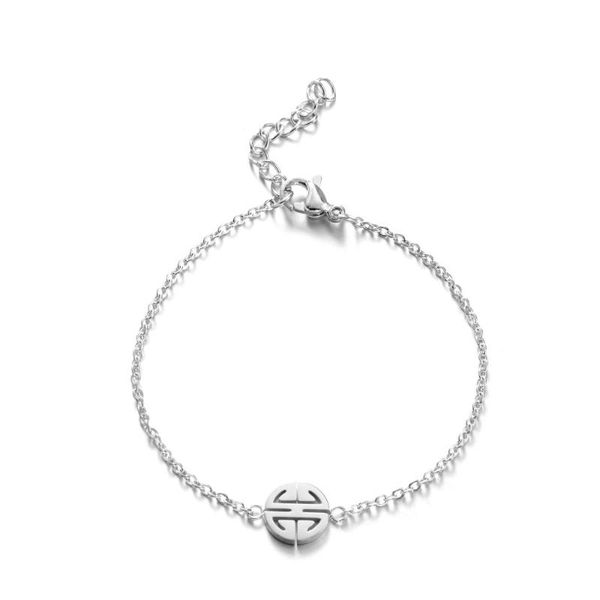 gold silver blessing round bracelet bangles for women girl chinese style luck adjustable chain bracelets fashion charm jewelry, Golden;silver
gold silver blessing round bracelet bangles for women girl chinese style luck adjustable chain bracelets fashion charm jewelry, Golden;silver