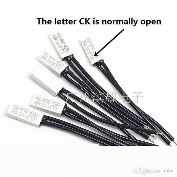 ksd9700 45 degrees -120 degrees 5a250v normally open temperature control switch plastic shell
ksd9700 45 degrees -120 degrees 5a250v normally open temperature control switch plastic shell