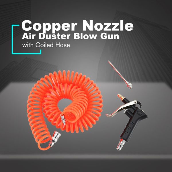 copper nozzle air duster blow gun pneumatic dust removing with 9m coiled hose tool accessories for truck van lorry blower
copper nozzle air duster blow gun pneumatic dust removing with 9m coiled hose tool accessories for truck van lorry blower