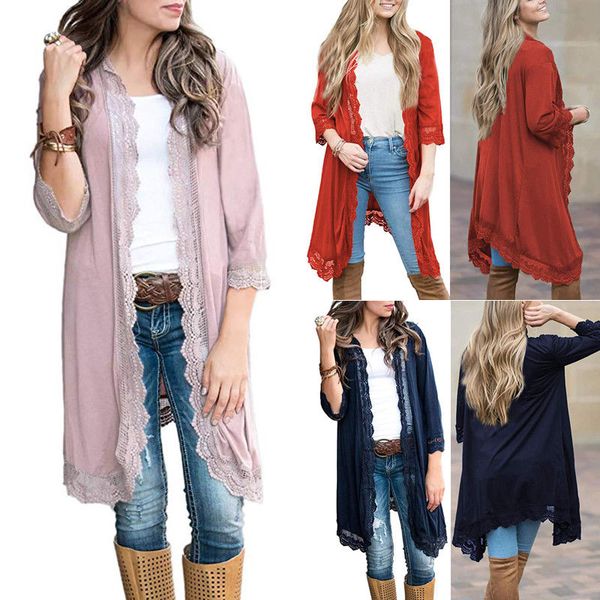 hirigin casual cardigan harajuku coat 2018 womens cardigan lace side long jumper jacket winter warm outerwear coat, Black;brown
hirigin casual cardigan harajuku coat 2018 womens cardigan lace side long jumper jacket winter warm outerwear coat, Black;brown