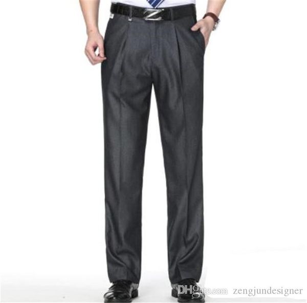 mens business style suit pants fashion formal homme clothing regular zipper fly button casual apparel, Black
mens business style suit pants fashion formal homme clothing regular zipper fly button casual apparel, Black