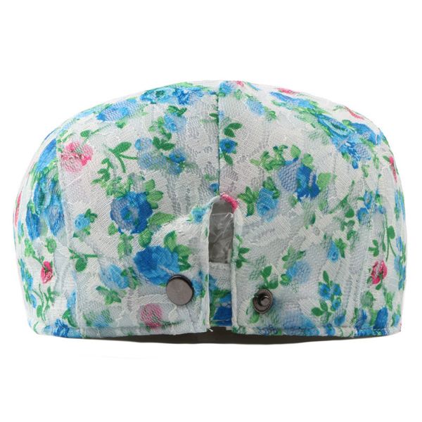 spring and summer new lace outdoor travel duck tongue beret wild elegant fashion lady forward hat, Blue;gray
spring and summer new lace outdoor travel duck tongue beret wild elegant fashion lady forward hat, Blue;gray