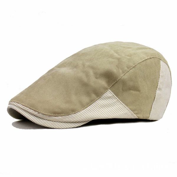 men classic cotton stripe peaked cap checks golf driving flat cabbie beret hat hatcs0009, Blue;gray
men classic cotton stripe peaked cap checks golf driving flat cabbie beret hat hatcs0009, Blue;gray