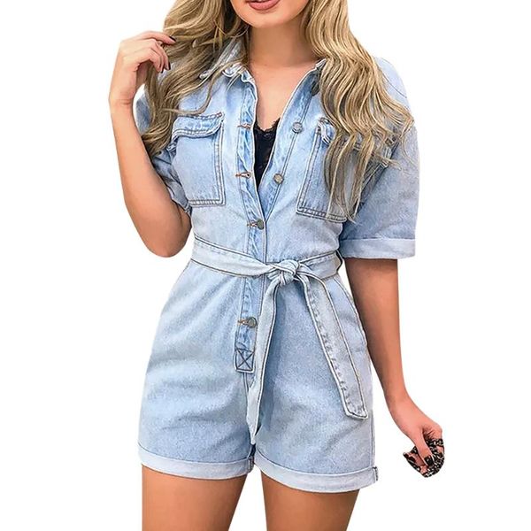 denim belt short jumpsuit women elegant bodycon jeans playsuit autumn streetwear club night romper, Black;white
denim belt short jumpsuit women elegant bodycon jeans playsuit autumn streetwear club night romper, Black;white