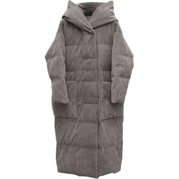 winter simple type big pocket and hooded thick 90% white duck down women long jacket causal warm parkas, Black
winter simple type big pocket and hooded thick 90% white duck down women long jacket causal warm parkas, Black