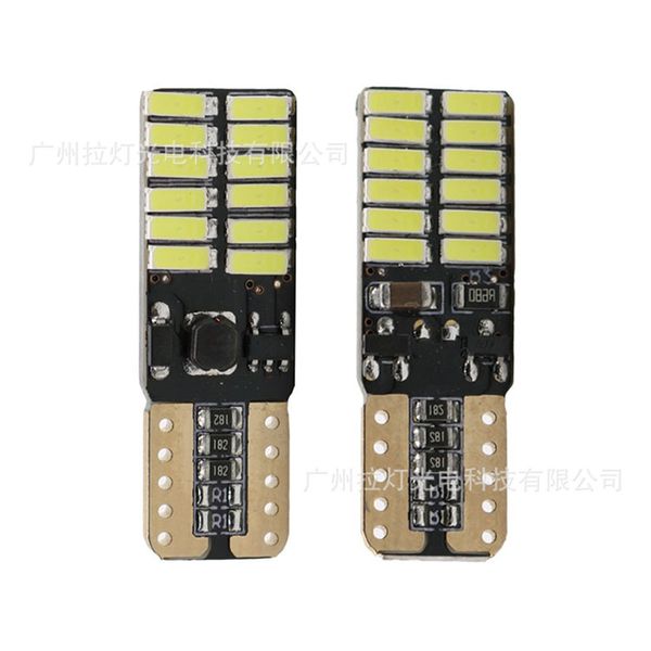 1 pair high power 4014 w5w 12v super bright led car light t10width lamp automobiles license plate/reading light 24smd
1 pair high power 4014 w5w 12v super bright led car light t10width lamp automobiles license plate/reading light 24smd