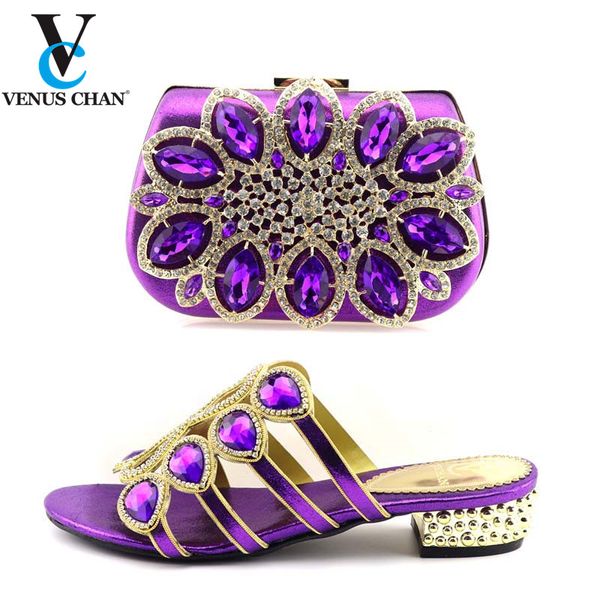 dress shoes purple color 2021 arrival african rhinestone slippers with bag set italian pretty pumps women and to match, Black
dress shoes purple color 2021 arrival african rhinestone slippers with bag set italian pretty pumps women and to match, Black