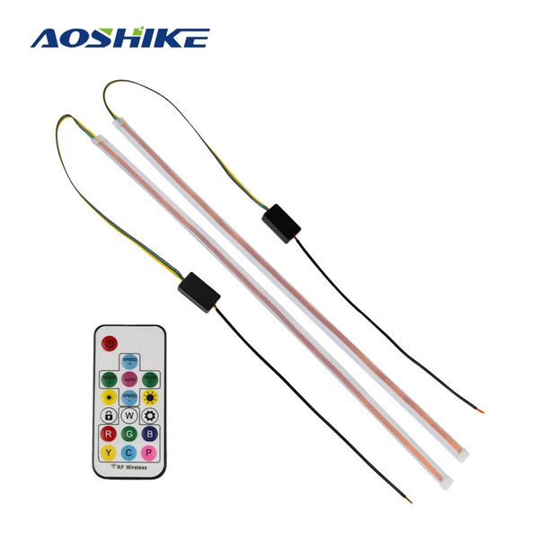 aoshike 2pcs colorful car led daytime running light soft tube led strip colorful water light guide car guide strips tear
aoshike 2pcs colorful car led daytime running light soft tube led strip colorful water light guide car guide strips tear