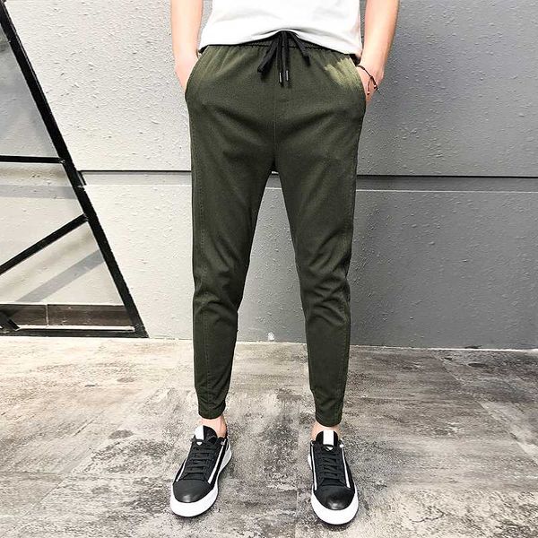 pantalones hombre fashion 2020 new spring streetwear joggers men slim fit all match solid casual pants men drawstring trousers, Black
pantalones hombre fashion 2020 new spring streetwear joggers men slim fit all match solid casual pants men drawstring trousers, Black
