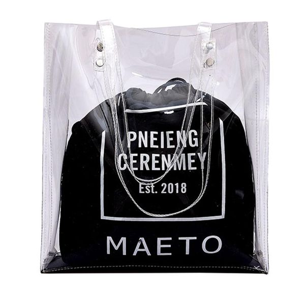 2019 hologram transparent plastic handbag beach shoulder bag women trend tote jelly fashion pvc clear bag funny
2019 hologram transparent plastic handbag beach shoulder bag women trend tote jelly fashion pvc clear bag funny