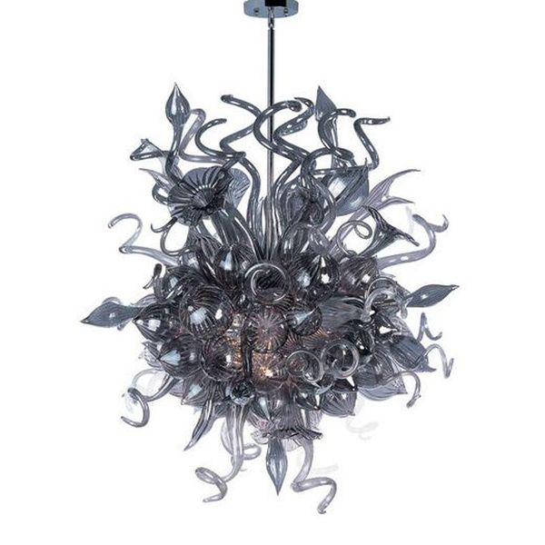 Hand Blown Glass Gray Chandelier Murano Glass Pedant Lighting Modern Art Decor LED Chandelier Lighting Free Shipping
Hand Blown Glass Gray Chandelier Murano Glass Pedant Lighting Modern Art Decor LED Chandelier Lighting Free Shipping