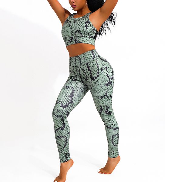 1 set women's serpentine yoga sports suit fitness leggings running gym set slim fitness tight kit green polyester, White;red
1 set women's serpentine yoga sports suit fitness leggings running gym set slim fitness tight kit green polyester, White;red