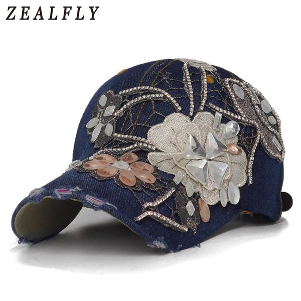 new vintage luxury rhinestones women cowboy baseball cap flower pattern gorras female glass diamonds hip hop hat, Blue;gray
new vintage luxury rhinestones women cowboy baseball cap flower pattern gorras female glass diamonds hip hop hat, Blue;gray