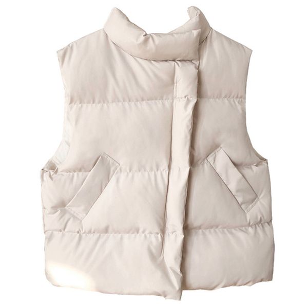 2019 new arrival winter female casual solid cotton vest coat women windproof sleeveless waistcoat warm jackets vest, Black;white
2019 new arrival winter female casual solid cotton vest coat women windproof sleeveless waistcoat warm jackets vest, Black;white