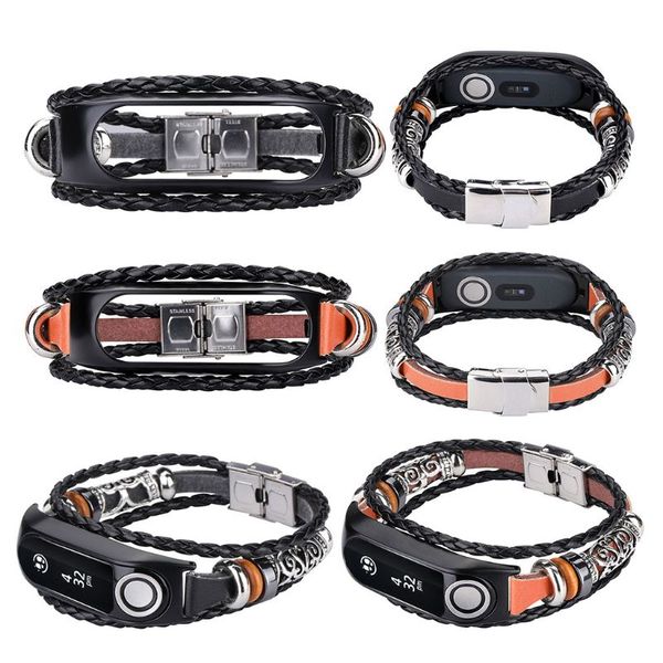 national style woven rope bracelet metal clasp conjunction wrist strap band for tomtom touch smart bracelet watch accessories, Black;brown
national style woven rope bracelet metal clasp conjunction wrist strap band for tomtom touch smart bracelet watch accessories, Black;brown