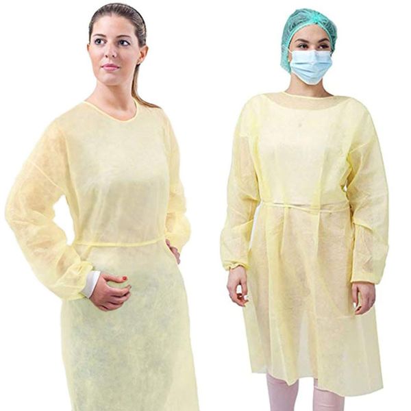50pcs Protective Suit Isolation Clothes Disposable Gown Hazmat Protection Clothing Full Body Coverall Overalls Fast Shipping
50pcs Protective Suit Isolation Clothes Disposable Gown Hazmat Protection Clothing Full Body Coverall Overalls Fast Shipping