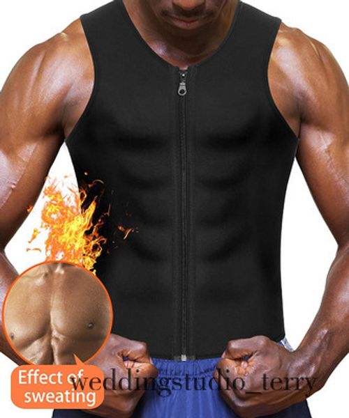 men waist trainer vest neoprene corset body shaper zipper sauna tank workout shirt 
men waist trainer vest neoprene corset body shaper zipper sauna tank workout shirt