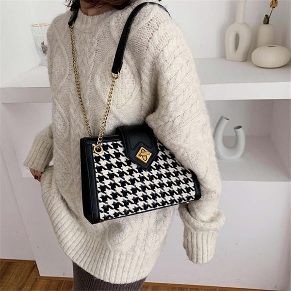 bag for women's bag women 2019 new joker simple lock single back messenger fashion chain check small square
bag for women's bag women 2019 new joker simple lock single back messenger fashion chain check small square