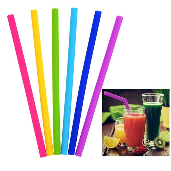 wholesale large wide silicone drinking straw with brush multi color juice drinking tube reusable multi color foldable
wholesale large wide silicone drinking straw with brush multi color juice drinking tube reusable multi color foldable
