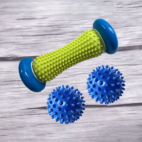 relax muscle massage ball set foot roller plantar fasciitis heel spur health care gym fitness portable training pain relief yoga 
relax muscle massage ball set foot roller plantar fasciitis heel spur health care gym fitness portable training pain relief yoga