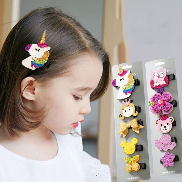 new 5pcs/set cute cartoon unicorn owl girls hairpins lovely headwear barrettes children headbands kids fashion hair accessories, Slivery;white
new 5pcs/set cute cartoon unicorn owl girls hairpins lovely headwear barrettes children headbands kids fashion hair accessories, Slivery;white