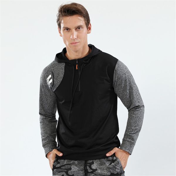 winter men thicken hooded jacket long sleeve gym sport shirts crossfit workout fitness rashgard running sportswear 2xl, Black;red
winter men thicken hooded jacket long sleeve gym sport shirts crossfit workout fitness rashgard running sportswear 2xl, Black;red