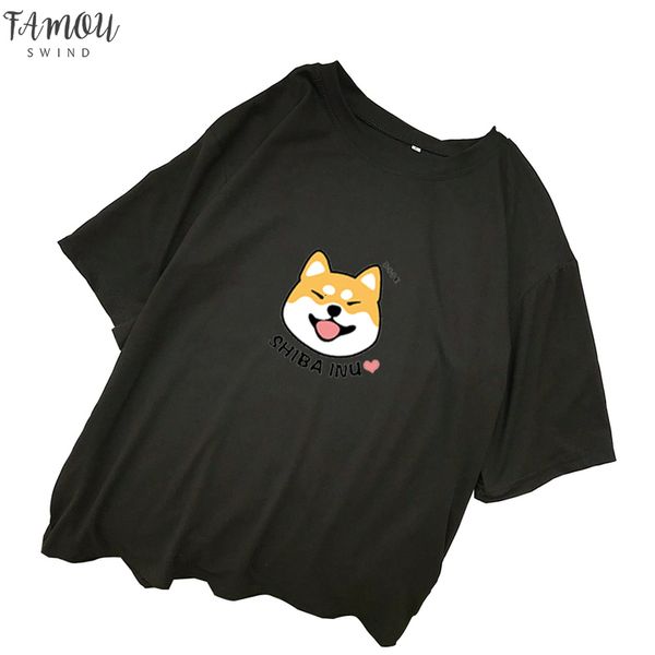 shiba t shirt women summer kawaii funny petal sleeve cartoon tee femme korean fashion clothes casual streetwear harajuku camiseta mujer, White
shiba t shirt women summer kawaii funny petal sleeve cartoon tee femme korean fashion clothes casual streetwear harajuku camiseta mujer, White