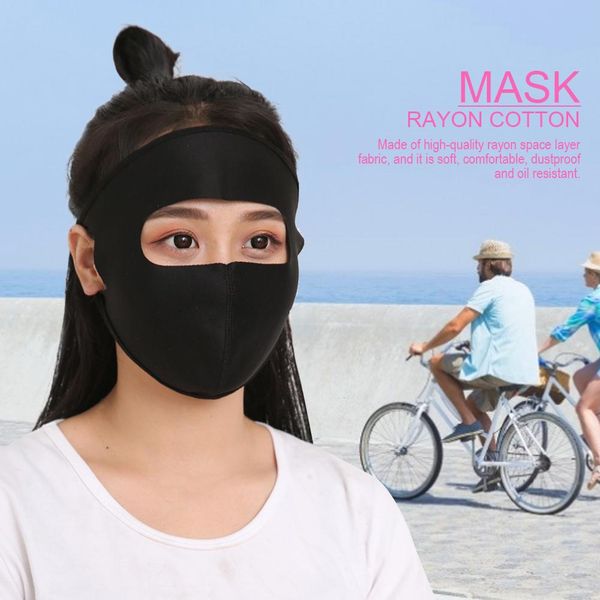 full face mask breathable sunscreen protector cover for cycling hiking backpacking, Black
full face mask breathable sunscreen protector cover for cycling hiking backpacking, Black