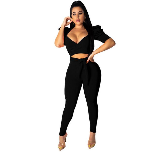 xxl women lady solid summer club pants trousers 2pcs deep v-neck bandage crop bodycon outfits clothes set holiday, White
xxl women lady solid summer club pants trousers 2pcs deep v-neck bandage crop bodycon outfits clothes set holiday, White