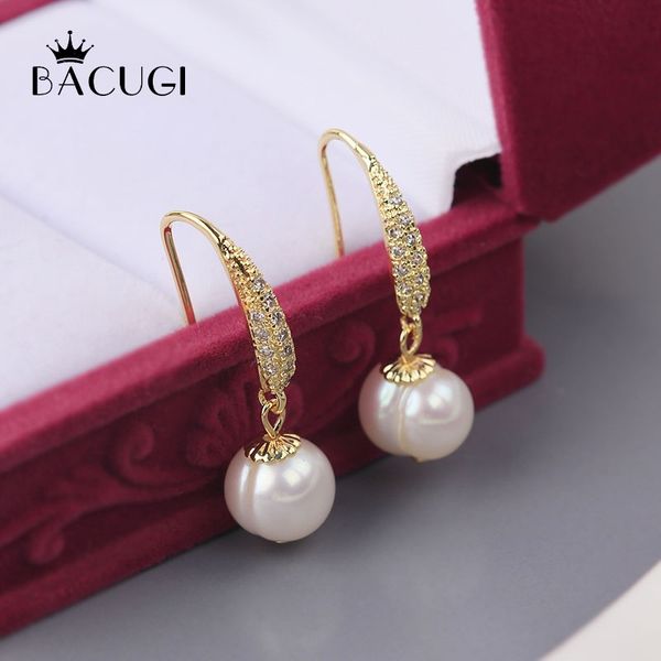 women drop earring handmade dangle earrings real pearl aretes de mujer modernos, Golden;silver
women drop earring handmade dangle earrings real pearl aretes de mujer modernos, Golden;silver