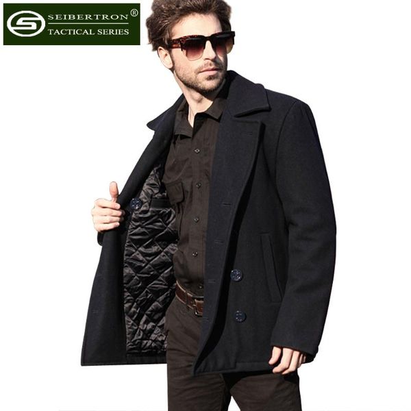 new men's woolen coat us navy type 80% wool usn pea coat leisure jacket wool blends black blue, Camo;black
new men's woolen coat us navy type 80% wool usn pea coat leisure jacket wool blends black blue, Camo;black