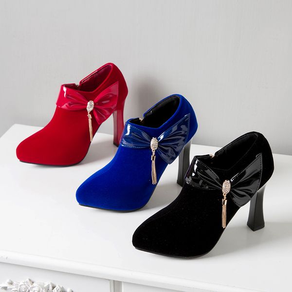 new women pointed toe solid color bow high heels shoes women concise office lady daily party footwear size 33-43 shoes, Black
new women pointed toe solid color bow high heels shoes women concise office lady daily party footwear size 33-43 shoes, Black