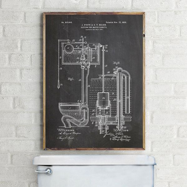 toilet cistern patent vintage blueprint poster and print bathroom toilet wall art canvas painting decor wc sign lavatory posters
toilet cistern patent vintage blueprint poster and print bathroom toilet wall art canvas painting decor wc sign lavatory posters