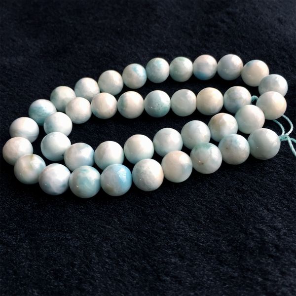 natural genuine dominican republic sky blue larimar round loose gems beads 10mm 15.5" 06007, Black
natural genuine dominican republic sky blue larimar round loose gems beads 10mm 15.5" 06007, Black