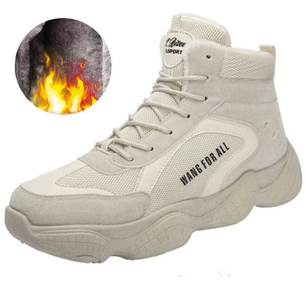 winter sports shoes plus velvet cotton shoes wild high-non-slip casual hiking outdoor hiking indestructible snow boots, Black
winter sports shoes plus velvet cotton shoes wild high-non-slip casual hiking outdoor hiking indestructible snow boots, Black