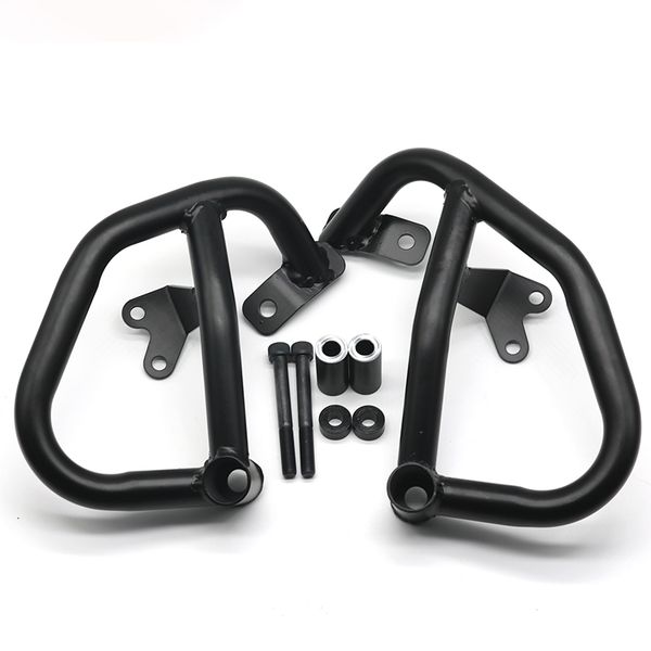 

motorcycle engine protection frame for yamaha mt-07 mt07 fz-07 black aluminium cnc bumper eng engine guard crash bar