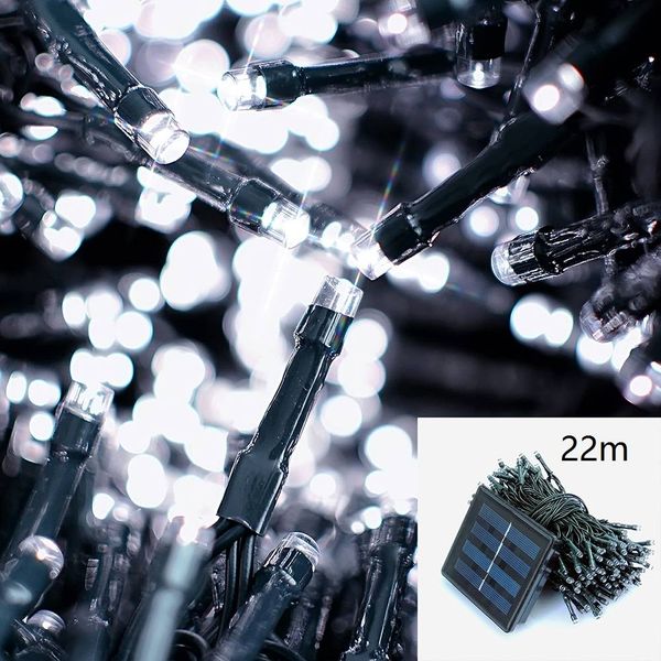 solar strings lights christmas light 22m 200 led solar fairy lights warm white garden lights for outdoor, home, lawn, wedding
solar strings lights christmas light 22m 200 led solar fairy lights warm white garden lights for outdoor, home, lawn, wedding