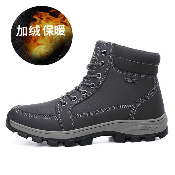 2019 big size 39-45 winter mens boots men casual fahsion snow men ankle boots leather for shoes a9718, Black
2019 big size 39-45 winter mens boots men casual fahsion snow men ankle boots leather for shoes a9718, Black