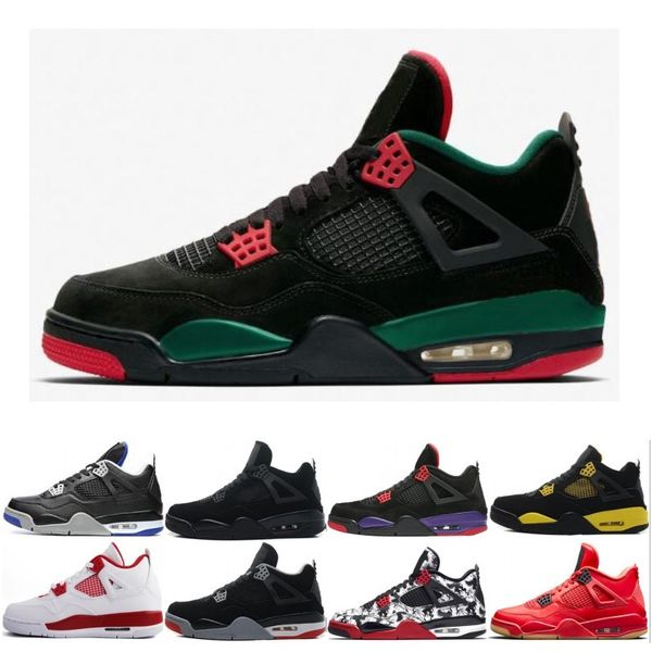 Mens 4 4s Basketball Shoes Pure Money Premium Black Cat white cement Bred Fire red Fear Alternate mens sports shoes sneakers size 41-47
Mens 4 4s Basketball Shoes Pure Money Premium Black Cat white cement Bred Fire red Fear Alternate mens sports shoes sneakers size 41-47