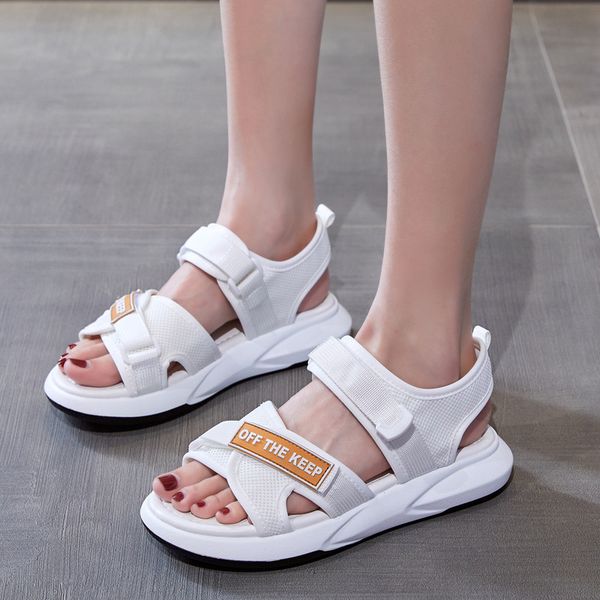aiba 2020 new women's light fashion sports sandals flat with adjustable design casual shoes knitted mesh fabric slipper, Black
aiba 2020 new women's light fashion sports sandals flat with adjustable design casual shoes knitted mesh fabric slipper, Black